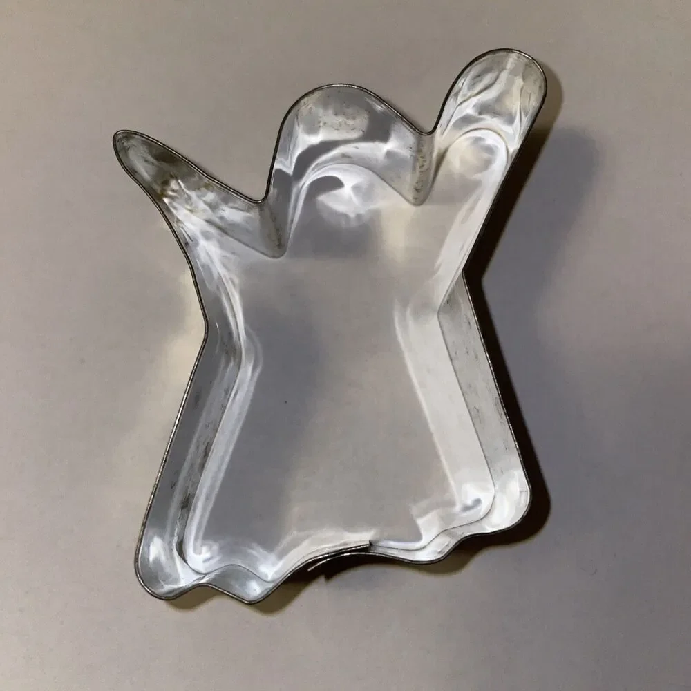 Vintage Cookie Cutter Lot of 3 Ghost Moon Foot/Skinny Ghost *SOME TARNISH*